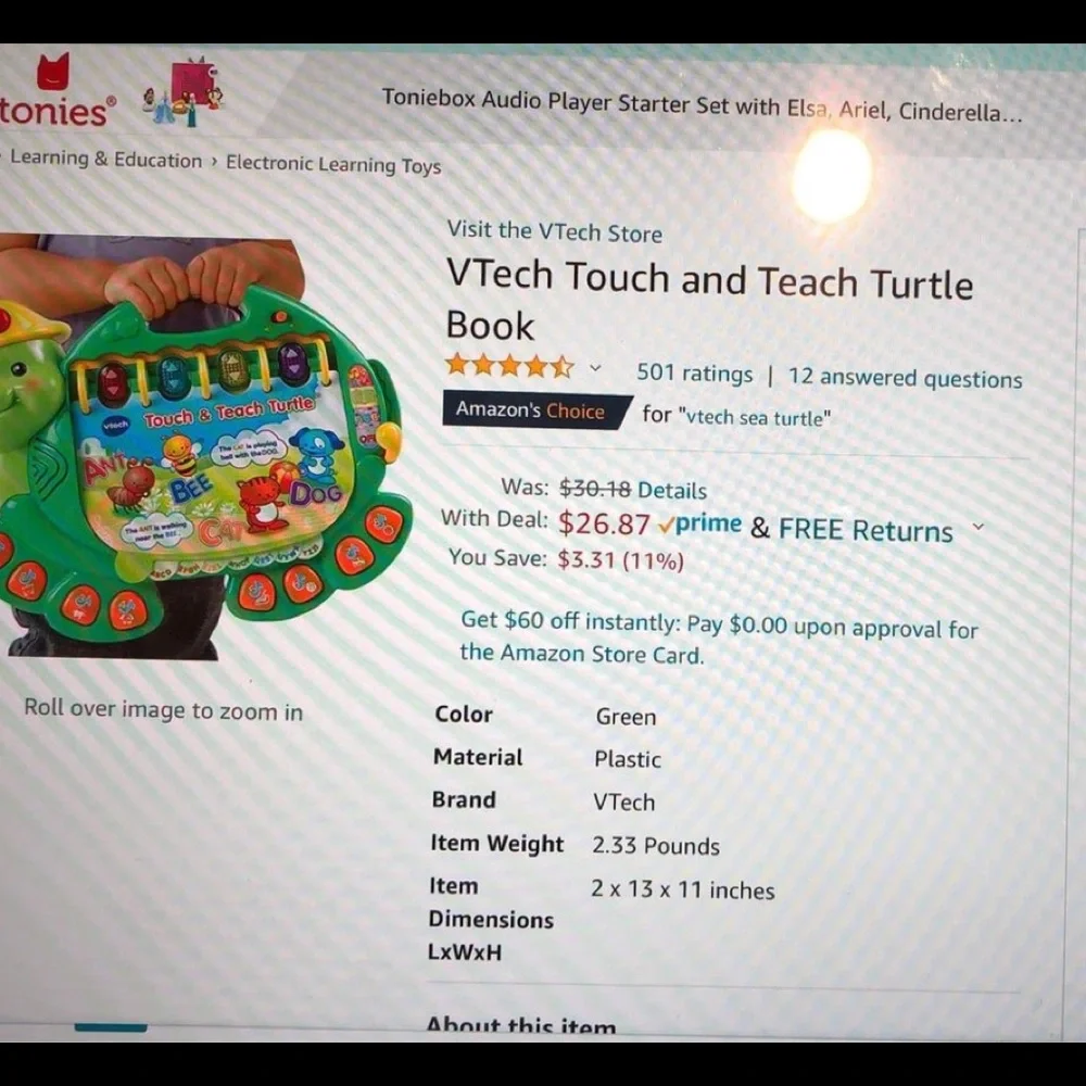 VTech Touch & Teach Educational Toy